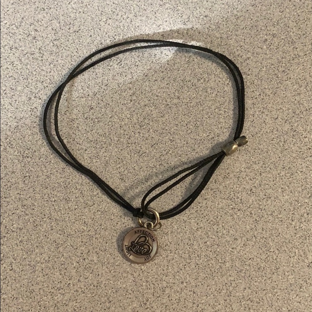 Alex and Ani adjustable string bracelet